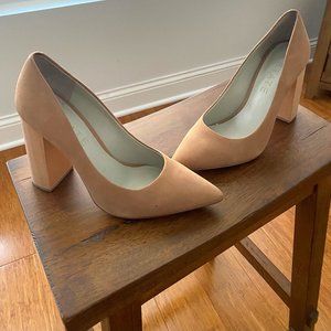 1. State Block Heels - Size 7.5 Nude color